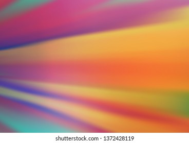 Light Blue, Yellow vector blurred and colored template. Modern geometrical abstract illustration with gradient. The template for backgrounds of cell phones.
