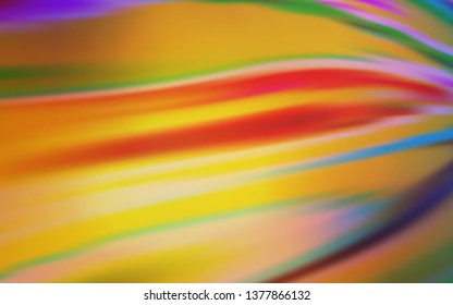 Light Blue, Yellow vector blurred template. An elegant bright illustration with gradient. Elegant background for a brand book.