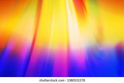 Light Blue, Yellow vector blurred shine abstract template. Creative illustration in halftone style with gradient. Background for a cell phone.