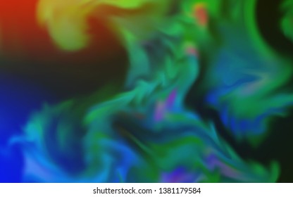 Light Blue, Yellow vector blurred bright template. Modern abstract illustration with gradient. Blurred design for your web site.