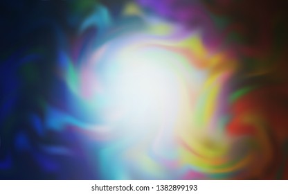 Light Blue, Yellow vector blurred template. Colorful illustration in abstract style with gradient. Smart design for your work.