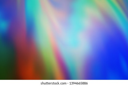 Light Blue, Yellow vector blurred pattern. New colored illustration in blur style with gradient. Background for designs.