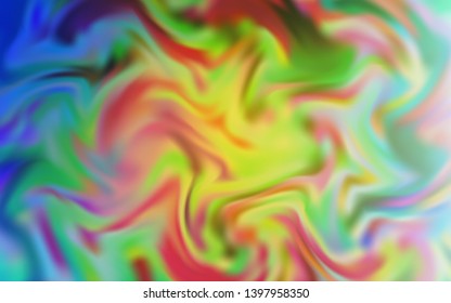 Light Blue, Yellow vector blurred pattern. Shining colored illustration in smart style. Background for a cell phone.