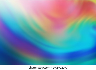 Light Blue, Yellow vector blurred bright pattern. Shining colored illustration in smart style. Background for a cell phone.