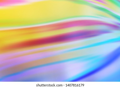 Light Blue, Yellow vector blurred bright pattern. Abstract colorful illustration with gradient. New style for your business design.