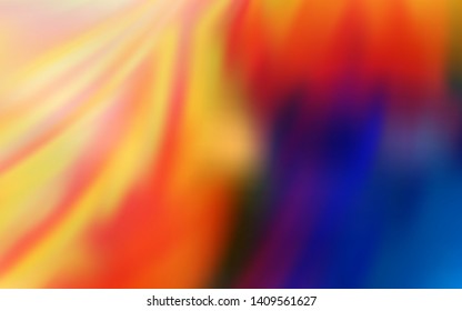 Light Blue, Yellow vector blurred bright pattern. A completely new colored illustration in blur style. Elegant background for a brand book.