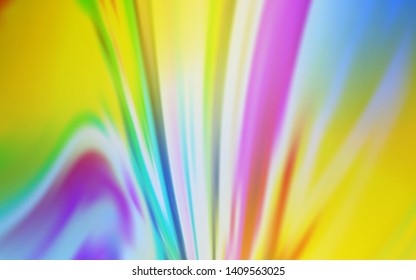 Light Blue, Yellow vector blurred template. New colored illustration in blur style with gradient. New style for your business design.