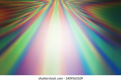Light Blue, Yellow vector blurred shine abstract template. Creative illustration in halftone style with gradient. Elegant background for a brand book.