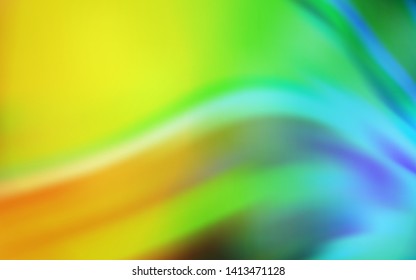 Light Blue, Yellow vector blurred and colored pattern. New colored illustration in blur style with gradient. Background for a cell phone.