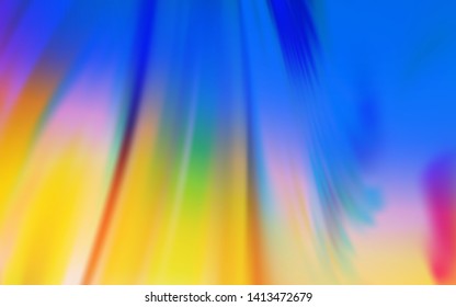 Light Blue, Yellow vector blurred bright template. Modern abstract illustration with gradient. Blurred design for your web site.