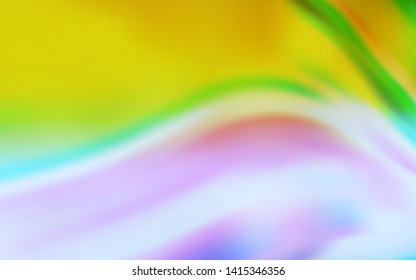 Light Blue, Yellow vector blurred bright template. Colorful illustration in abstract style with gradient. New way of your design.