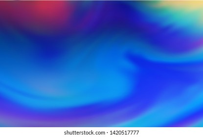 Light Blue, Yellow vector blurred and colored pattern. Creative illustration in halftone style with gradient. Smart design for your work.