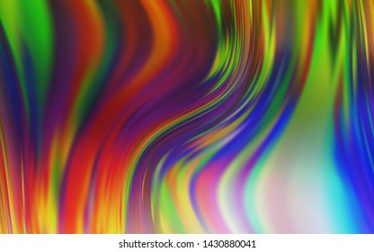 Light Blue, Yellow vector blurred bright template. Creative illustration in halftone style with gradient. The best blurred design for your business.