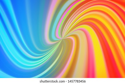 Light Blue, Yellow vector blurred shine abstract texture. Colorful illustration in abstract style with gradient. New way of your design.