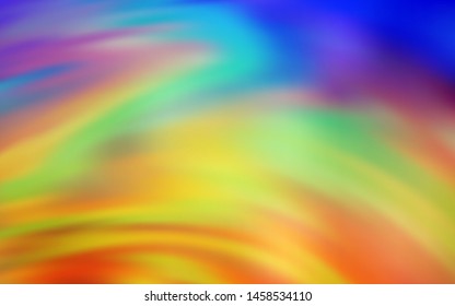 Light Blue, Yellow vector blurred and colored pattern. Colorful illustration in abstract style with gradient. The best blurred design for your business.