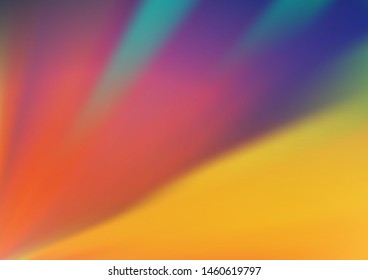 Light Blue, Yellow vector blurred shine abstract pattern. Glitter abstract illustration with an elegant design. The background for your creative designs.