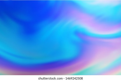 Light Blue, Yellow vector blurred template. A completely new colored illustration in blur style. New style for your business design.