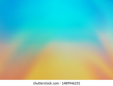 Light Blue, Yellow vector blurred bright background. Shining colorful illustration in a Brand new style. The background for your creative designs.