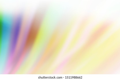 Light Blue, Yellow vector blurred bright texture. An elegant bright illustration with gradient. New style for your business design.
