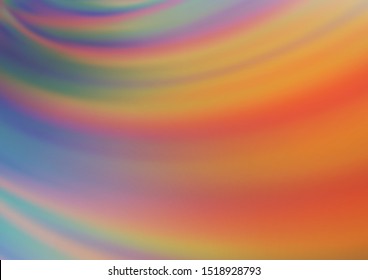 Light Blue, Yellow vector blurred bright background. Colorful illustration in blurry style with gradient. The elegant pattern for brand book.