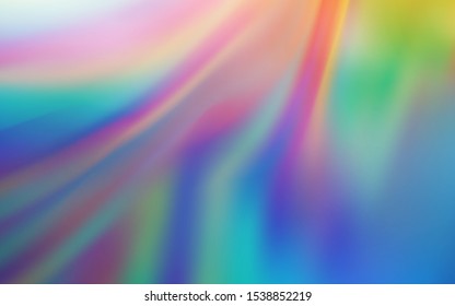 Light Blue, Yellow vector blurred shine abstract texture. A completely new colored illustration in blur style. New way of your design.