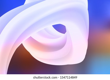 Light Blue, Yellow vector blurred shine abstract background. Glitter abstract illustration with gradient design. Elegant background for a brand book.
