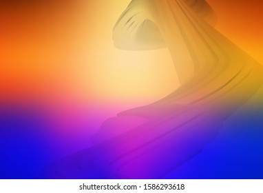 Light Blue, Yellow vector blurred and colored pattern. Colorful abstract illustration with gradient. Background for a cell phone.
