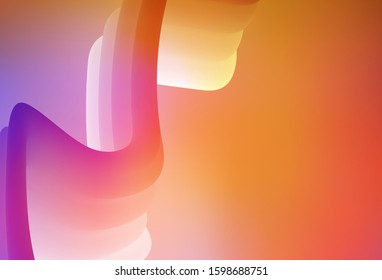 Light Blue, Yellow vector blurred bright texture. A completely new colored illustration in blur style. The best blurred design for your business.
