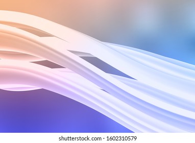 Light Blue, Yellow vector blurred bright template. Abstract colorful illustration with gradient. The best blurred design for your business.