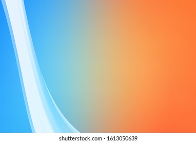 Light Blue, Yellow vector blurred pattern. Modern abstract illustration with gradient. New way of your design.
