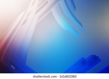 Light Blue, Yellow vector blurred pattern. Shining colorful illustration in smart style. New style design for your brand book.