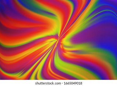 Color azul claro, amarillo vectorial difuminado brillan la plantilla abstracta. Ilustración abstracta moderna con degradado. Fondo para un teléfono móvil.