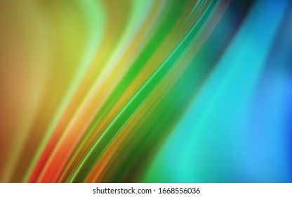 Azul claro, fondo borroso vectorial amarillo. Ilustración de colores brillantes en estilo inteligente. Nuevo diseño para su negocio.