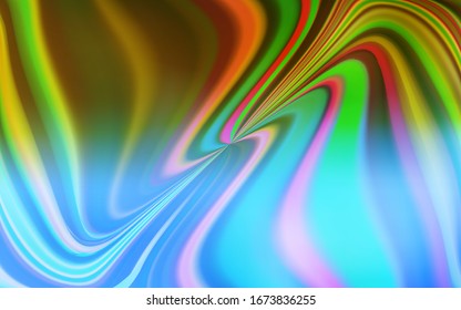 Azul claro, Rama borrosa vectorial amarillo. Ilustración abstracta de color con degradado. El mejor diseño borroso para su negocio.