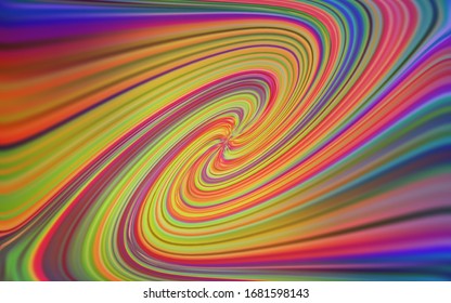 Hellblau, gelber, unscharfer Vektorgrafik, glänzender abstrakter Hintergrund. Kreative Illustration im Stil der Halbfone mit Farbverlauf. Kluges Design für Ihre Arbeit.
