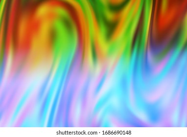 Light Blue, Yellow vector blurred shine abstract texture. Colorful abstract illustration with gradient. New design for your business.
