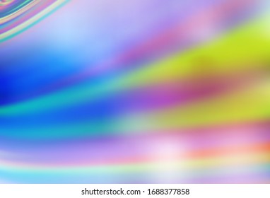 Hellblau, Gelbe Vektorillustration unscharfer, abstrakter Hintergrund. Farbige abstrakte Illustration mit Farbverlauf. Eine neue Art von Design.