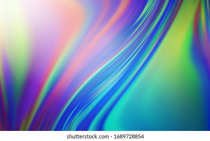 Light Blue, Yellow vector blurred shine abstract background. A completely new colored illustration in blur style. The best blurred design for your business.