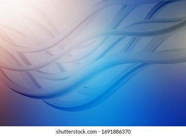 Light Blue, Yellow vector blurred bright template. Shining colorful illustration in smart style. Blurred design for your web site.