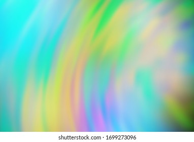 Light Blue, Yellow vector blurred shine abstract texture. Colorful abstract illustration with gradient. Completely new design for your business.