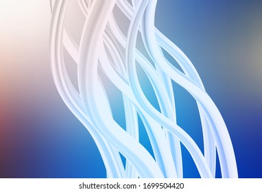 Light Blue, Yellow vector blurred and colored pattern. Glitter abstract illustration with gradient design. Elegant background for a brand book.