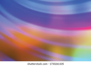 Light Blue, Yellow vector blurred bright template. Colorful illustration in abstract style with gradient. Blurred design for your web site.