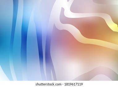 Light Blue, Yellow vector blurred bright texture. New colored illustration in blur style with gradient. Smart design for your work.