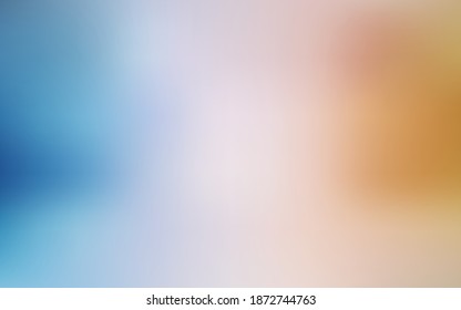 Azul claro, amarillo vectorial borroso brillo de fondo abstracto. Una ilustración de color completamente nueva en un estilo borroso. Fondo para un teléfono móvil.
