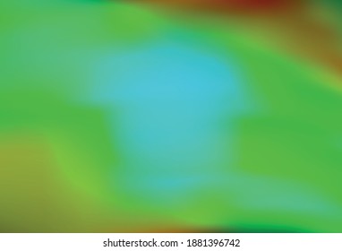 Light Blue, Yellow vector blurred shine abstract texture. A completely new colored illustration in blur style. New style design for your brand book.