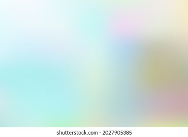 Light Blue, Yellow vector blurred and colored template. A completely new color illustration in a bokeh style. Sample for your creative designs.