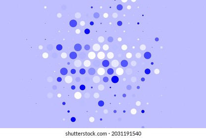 Azul claro, vector amarillo Burbujas borrosas sobre fondo abstracto con gradiente colorido. Diseño decorativo borroso en estilo abstracto con burbujas. Fondo de escritorio para un teléfono móvil.