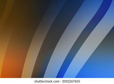 Light Blue, Yellow vector blurred bright template. Abstract colorful illustration with gradient. New way of your design.