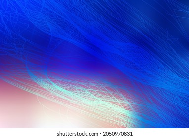 Light Blue, Yellow vector blurred shine abstract texture. Glitter abstract illustration with gradient design. Smart design for your work.