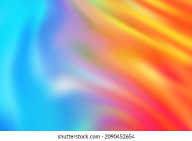 Light Blue, Yellow vector blurred template. Modern abstract illustration with gradient. New style for your business design.